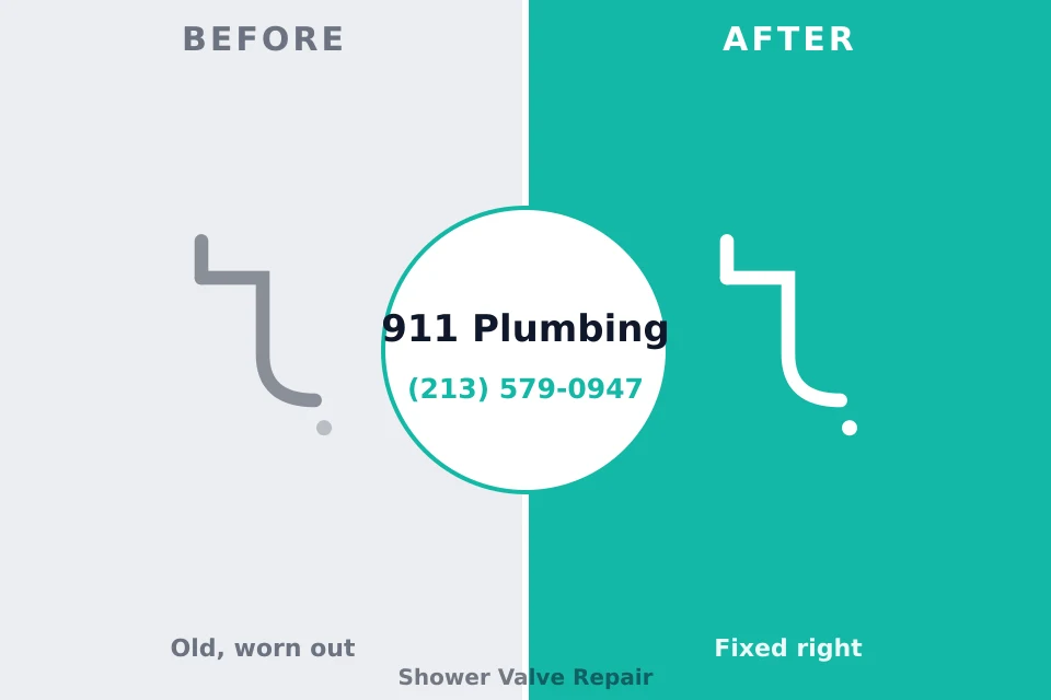 Before and after: plumbing company Hertford, NC